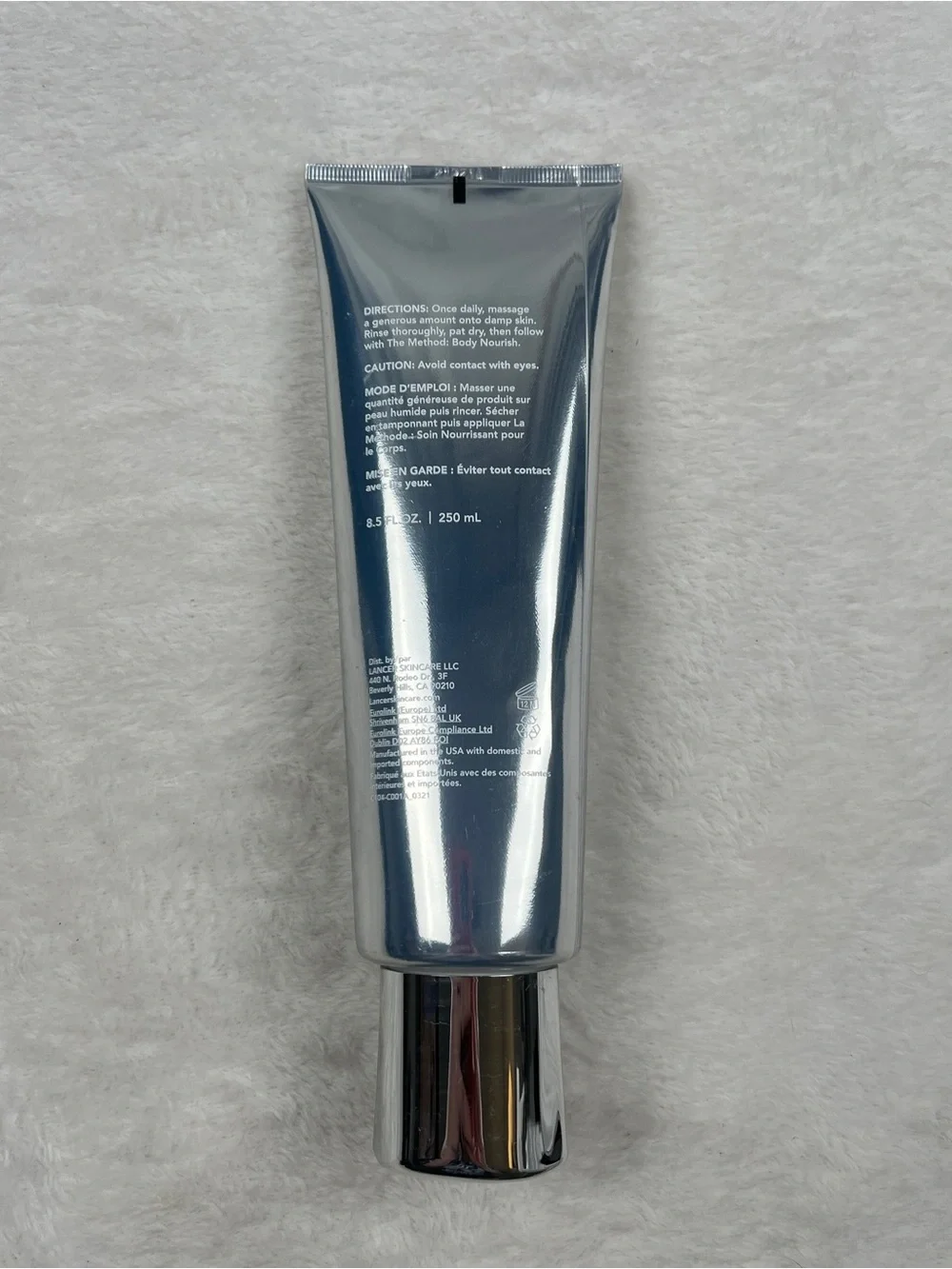 Lancer The Method Body Cleanse 8.5 oz 250 mL New Luxury Skincare